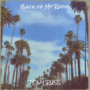 A picture of palm trees and the words " back to my roots."