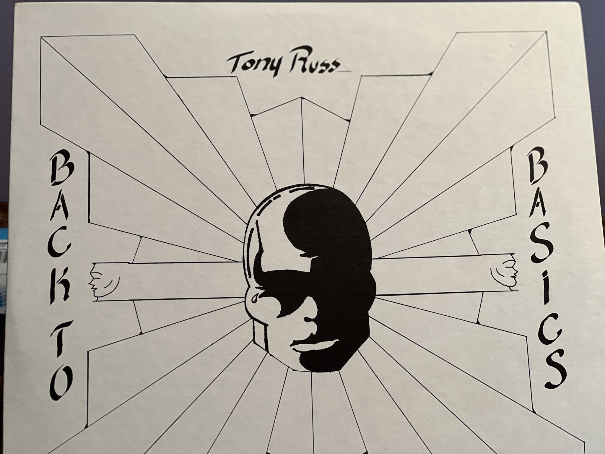 Front Cover Of Tony Russ's Back To Basics Album